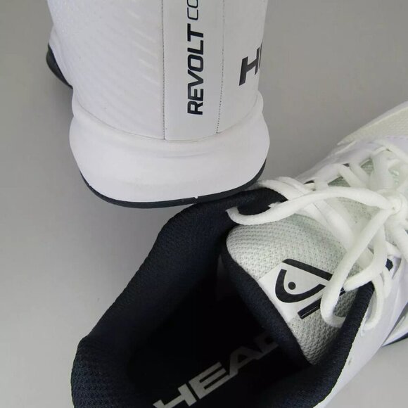 NEW HEAD Mens Revolt Court Athletic Sneakers Tennis Shoes White Blue Size 10 - Picture 8 of 8